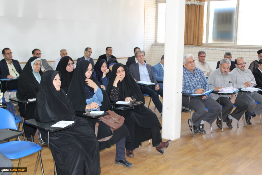 درقزوین برگزار شد:"مراسم افتتاحیه دوره اساتیدکارورزی کشوری" 4