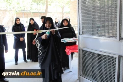 افتتاح دوسرای دانشجویی بهسازی شده دردانشگاه فرهنگیان استان قزوین توسط خانم دکتر علی نژاد معاونت دانشجویی 2