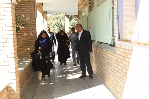 افتتاح دوسرای دانشجویی بهسازی شده دردانشگاه فرهنگیان استان قزوین توسط خانم دکتر علی نژاد معاونت دانشجویی 4