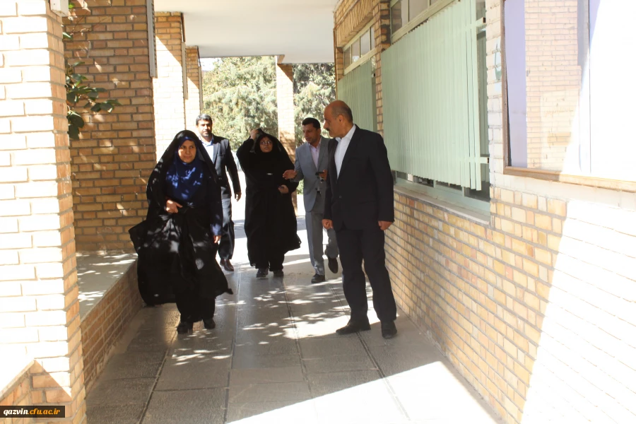 افتتاح دوسرای دانشجویی بهسازی شده دردانشگاه فرهنگیان استان قزوین توسط خانم دکتر علی نژاد معاونت دانشجویی 4