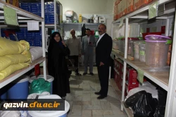 افتتاح دوسرای دانشجویی بهسازی شده دردانشگاه فرهنگیان استان قزوین توسط خانم دکتر علی نژاد معاونت دانشجویی 8