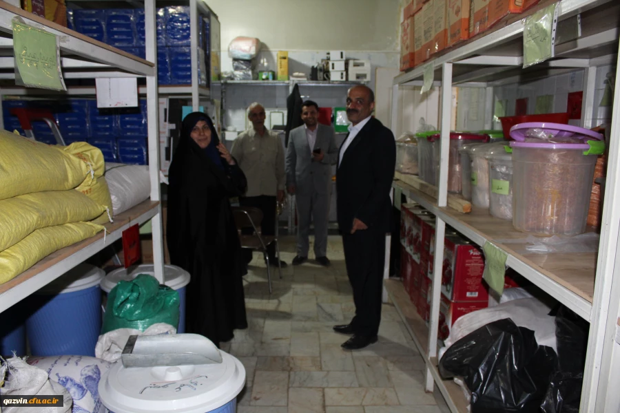 افتتاح دوسرای دانشجویی بهسازی شده دردانشگاه فرهنگیان استان قزوین توسط خانم دکتر علی نژاد معاونت دانشجویی 8