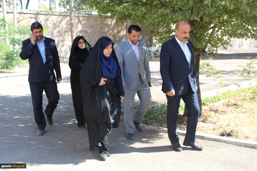 افتتاح دوسرای دانشجویی بهسازی شده دردانشگاه فرهنگیان استان قزوین توسط خانم دکتر علی نژاد معاونت دانشجویی 10