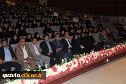 خانم قدیمی دانشجومعلم جدیدالوروداستان قزوین درآیین استقبال