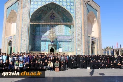 تجدیدمیثاق دانشجومعلمان جدیدالورود استان قزوین باحضور درگلزارشهدای قزوین 2