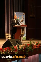 مراسم استقبال اازدانشجویان پردیس بنت الهدی صدر قزوین برگزارشد. 2