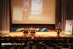 مراسم استقبال اازدانشجویان پردیس بنت الهدی صدر قزوین برگزارشد. 4