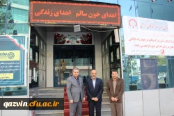 اهدای خون مدیریت،کارکنان ودانشجویان دانشگاه فرهنگیان استان قزوین 2