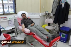 اهدای خون مدیریت،کارکنان ودانشجویان دانشگاه فرهنگیان استان قزوین 11