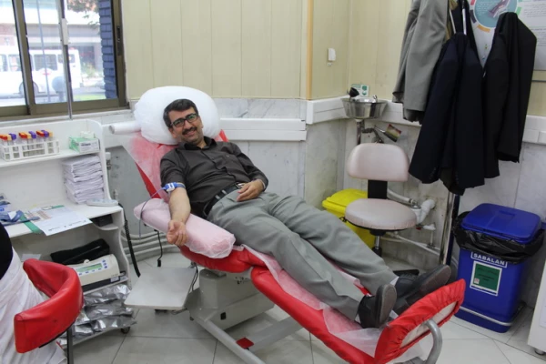 اهدای خون مدیریت،کارکنان ودانشجویان دانشگاه فرهنگیان استان قزوین 11