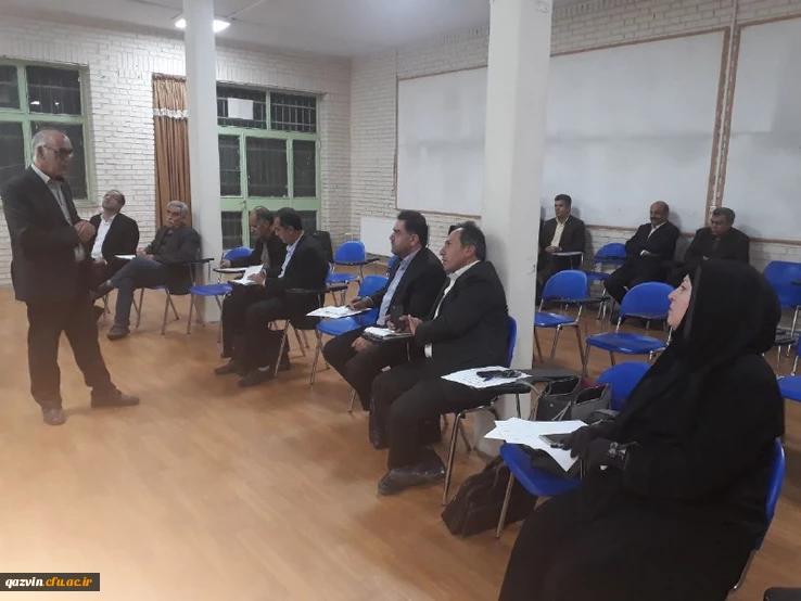 برگزاری دوره اساتید کارورزی دردانشگاه فرهنگیان استان قزوین 4