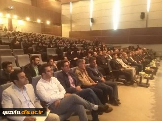 دردانشگاه فرهنگیان استان قزوین برگزارشد"" همایش مدیران ومعلمان مدارس مجری طرح کارورزی مدارس استان قزوین "" 5