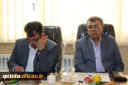 برگزارچهارمین جلسه هیات امنای دانشگاه فرهنگیان استان قزوین 8