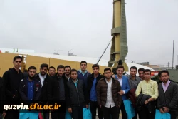 شرکت پرشور مسئولین،اساتید ودانشجویان دانشگاه فرهنگیان درکنگره ملی سه هزار شهیداستان قزوین 2