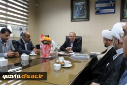 دیدار مدیریت ومسئولین دانشگاه فرهنگیان استان با مدیر کل جدید آموزش وپرورش استان قزوین 4