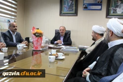 دیدار مدیریت ومسئولین دانشگاه فرهنگیان استان با مدیر کل جدید آموزش وپرورش استان قزوین 7