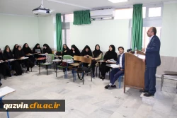 برگزاری کارگاه مشاوره باموضوع هدایت تحصیلی درپردیس بنت الهدی صدر قزوین 2