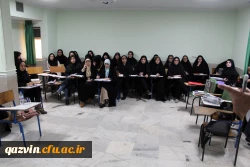 برگزاری کارگاه مشاوره باموضوع هدایت تحصیلی درپردیس بنت الهدی صدر قزوین 3