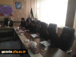 دیدار صمیمی مدیریت امور پردیس های دانشگاه فرهنگیان استان قزوین با اعضای شورای صنفی پردیس های 5