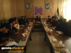 دیدار صمیمی مدیریت امور پردیس های دانشگاه فرهنگیان استان قزوین با اعضای شورای صنفی پردیس های 6