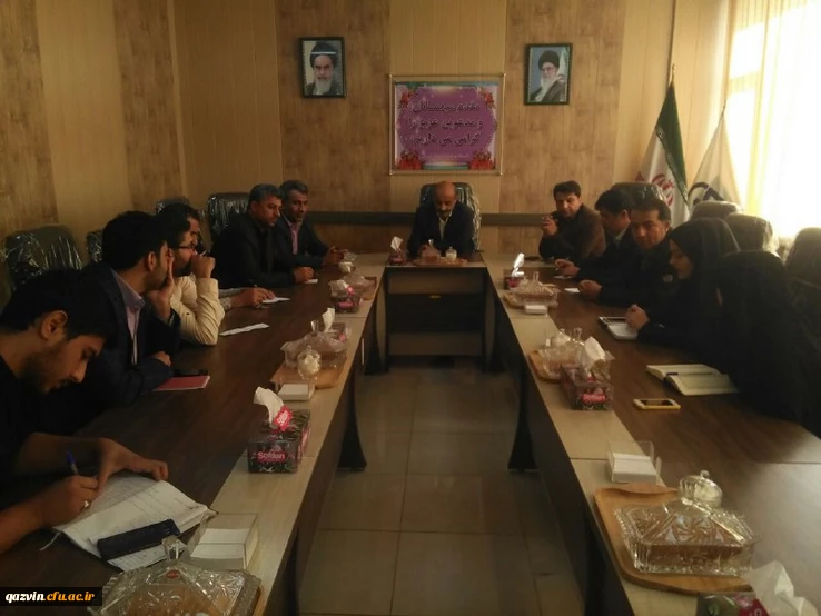 دیدار صمیمی مدیریت امور پردیس های دانشگاه فرهنگیان استان قزوین با اعضای شورای صنفی پردیس های 6