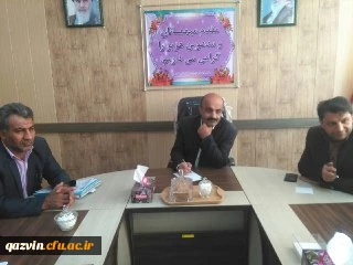 دیدار صمیمی مدیریت امور پردیس های دانشگاه فرهنگیان استان قزوین با اعضای شورای صنفی پردیس های 7