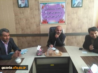 دیدار صمیمی مدیریت امور پردیس های دانشگاه فرهنگیان استان با اعضای شورای صنفی پردیس های شهیدرجایی وبنت الهدی صدرقزوین