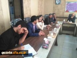 دیدار صمیمی مدیریت امور پردیس های دانشگاه فرهنگیان استان قزوین با اعضای شورای صنفی پردیس های شهیدرجایی وبنت الهدی صدر 7