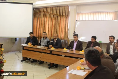 برگزاری جلسه شورای اداری دانشگاه فرهنگیان استان قزوین