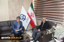 دیدار مدیریت امور پردیس های استان بااستاد آرم که 18سال رییس تربیت معلم قزوین بودند 3