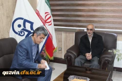 دیدار مدیریت امور پردیس های استان بااستاد آرم که 18سال رییس تربیت معلم قزوین بودند 4