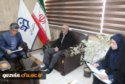 دیدار مدیریت امور پردیس های استان بااستاد آرم که 18سال رییس تربیت معلم قزوین بودند 6