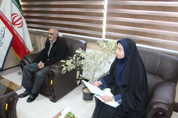 دیدار مدیریت امور پردیس های استان بااستاد آرم که 18سال رییس تربیت معلم قزوین بودند 7