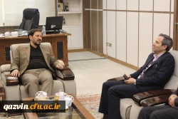 دیدار معاون پژوهشی دانشگاه فرهنگیان کشور با معاون سیاسی امنیتی استانداری قزوین 2
