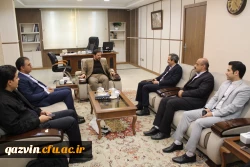 دیدار معاون پژوهشی دانشگاه فرهنگیان کشور با معاون سیاسی امنیتی استانداری قزوین 5