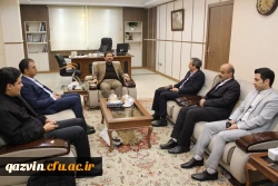 دیدار معاون پژوهشی دانشگاه فرهنگیان کشور با معاون سیاسی امنیتی استانداری قزوین 5