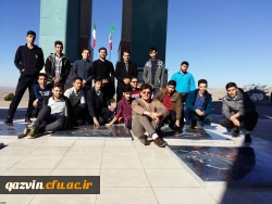 اردوی یک روزه دانشجویان دانشگاه فرهنگیان استان قزوین به بوستان فدک و امام زاده باراجین(ع)قزوین 2