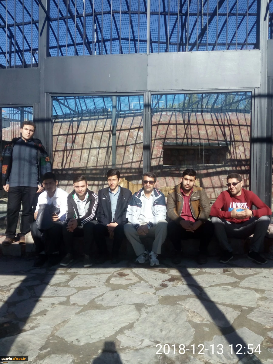 اردوی یک روزه دانشجویان دانشگاه فرهنگیان استان قزوین به بوستان فدک و امام زاده باراجین(ع)قزوین 2