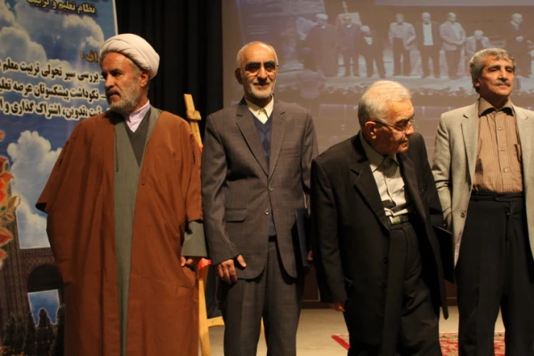 دردانشگاه فرهنگیان استان قزوین برگزار شد:«همایش باشکوه نکوداشت یکصدمین سال تاسیس تربیت معلم درایران» 13