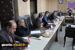 دیدارصمیمی دکتر روشندل معاون آموزشی وتحصیلات تکمیلی دانشگاه فرهنگیان کشور بااعضای هیئت علمی دانشگاه فرهنگیان استان قزوین 4