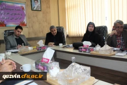 دیدارصمیمی دکتر روشندل معاون آموزشی وتحصیلات تکمیلی دانشگاه فرهنگیان کشور بااعضای هیئت علمی دانشگاه فرهنگیان استان قزوین 6