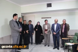 دیدارصمیمی دکتر روشندل معاون آموزشی وتحصیلات تکمیلی دانشگاه فرهنگیان کشور بااعضای هیئت علمی دانشگاه فرهنگیان استان قزوین 14