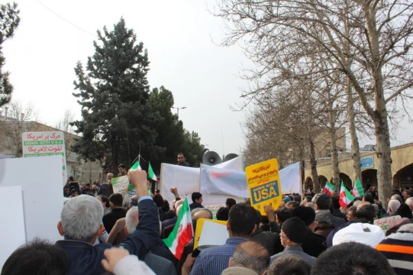 شرکت گسترده وپرشور مسئولین،کارکنان ودانشجویان دانشگاه فرهنگیان استان قزوین درراهپیمایی یوم الله 22بهمن 97 10