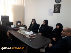 بازدیدسرزده مشاور ریاست دانشگاه فرهنگیان کشور ازپردیس های قزوین 3