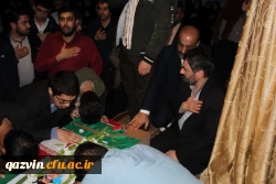 استقبال ووداع باشکوه وعاشقانه اساتید کارکنان ودانشجویان دانشگاه فرهنگیان استان قزوین با سردارشهید مدافع حرم حمیدمحمدرضایی 7