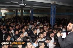 استقبال ووداع باشکوه وعاشقانه اساتید کارکنان ودانشجویان دانشگاه فرهنگیان استان قزوین با سردارشهید مدافع حرم حمیدمحمدرضایی 11