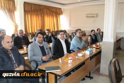 برگزاری جلسه شورای اداری دانشگاه فرهنگیان قزوین وتجلیل ازسه همکاربازنشسته درپایان اسفندماه جاری 6