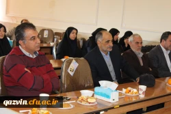 برگزاری جلسه شورای اداری دانشگاه فرهنگیان قزوین وتجلیل ازسه همکاربازنشسته درپایان اسفندماه جاری 8