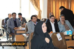 برگزاری جلسه شورای اداری دانشگاه فرهنگیان قزوین وتجلیل ازسه همکاربازنشسته درپایان اسفندماه جاری 9
