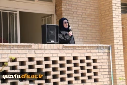 برگزاری تجمع اعتراضی درمحکومیت توهین رژیم آمریکا به سپاه پاسداران دردانشگاه فرهنگیان استان قزوین 7